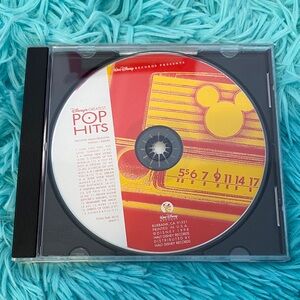 Disney Pop Hits CD - Red and Yellow